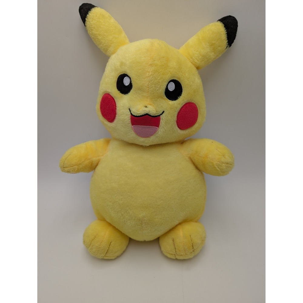 Build-A-Bear Pikachu Plush Yellow Pokemon Stuffed Toy 2017 Nintendo